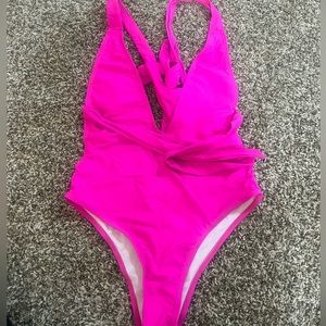 Pink 1 piece